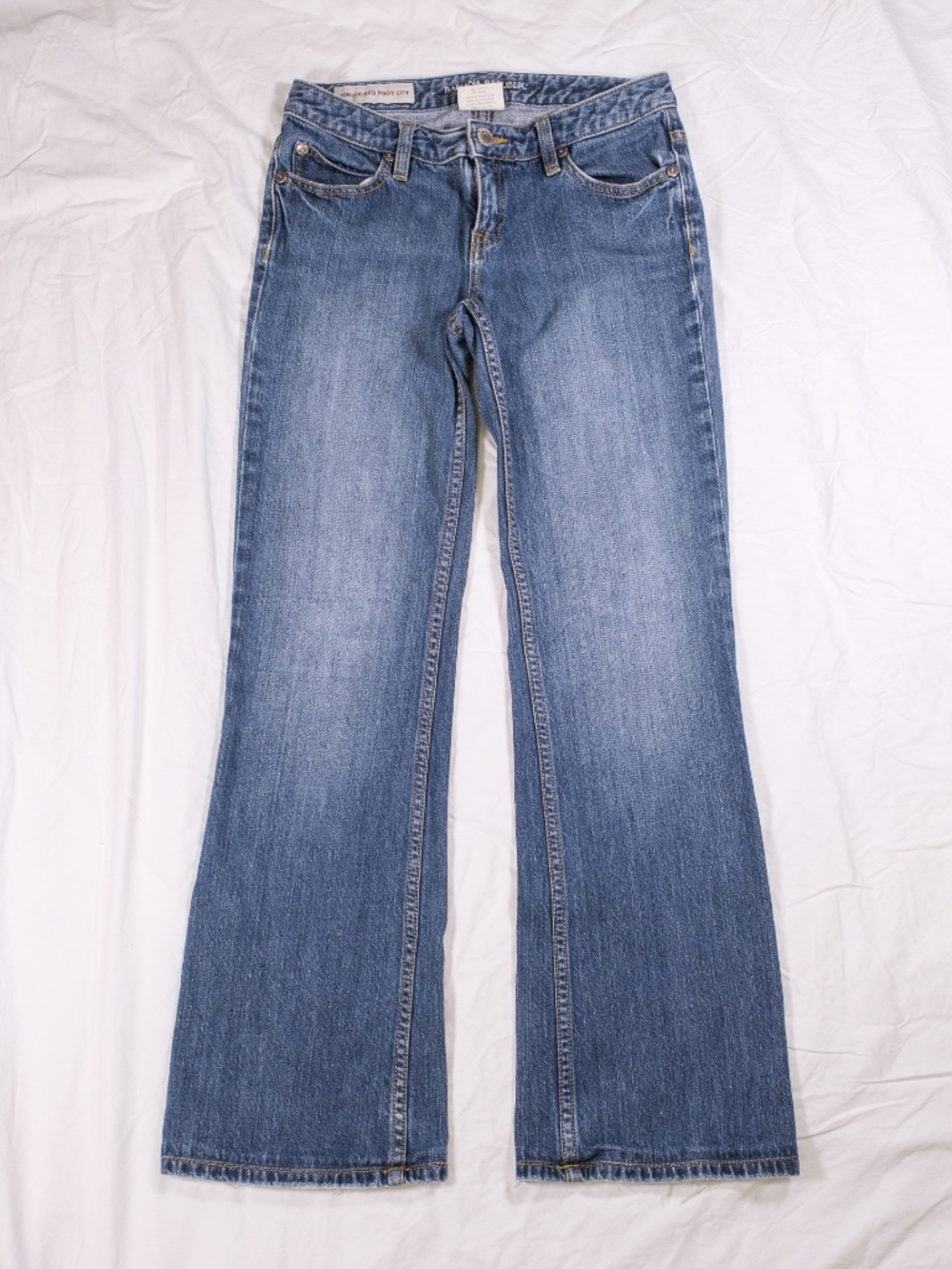 Lot of 2 Banana Republic Bootcut Low Rise Jeans Size 00(S)